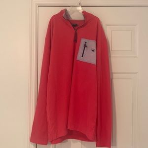 Southern Marsh Pink Quarter Zip (Large)